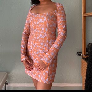 Super cute mermaid print dress